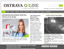 Tablet Screenshot of ostrava-online.cz